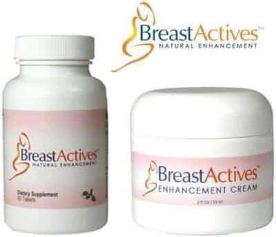 Breast Actives Advanced Enhancement System - Pills and Cream Combo